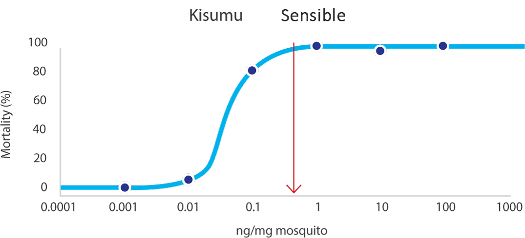 Efficace contre les moustiques résistants